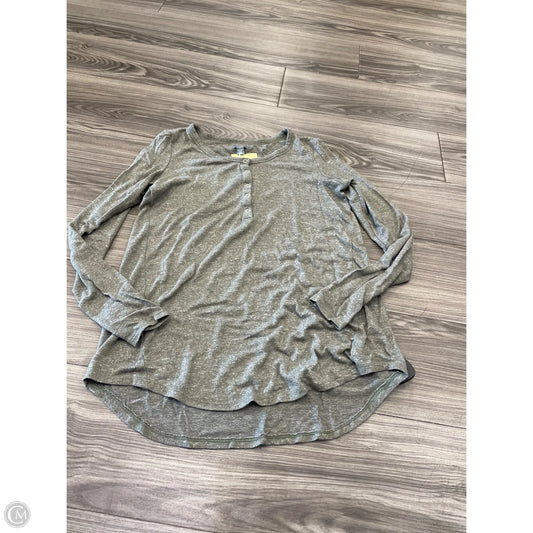 Top Long Sleeve By Aerie In Green, Size: S