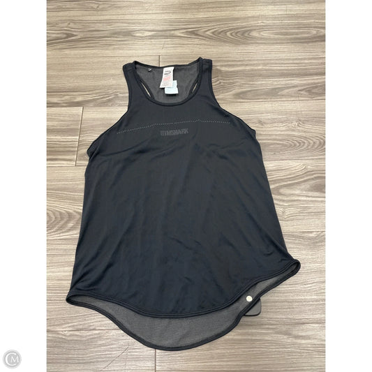 Athletic Tank Top By Gym Shark In Black, Size: Xs