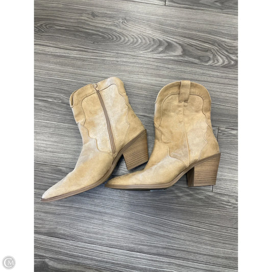 Boots Western By Universal Thread In Brown, Size: 11