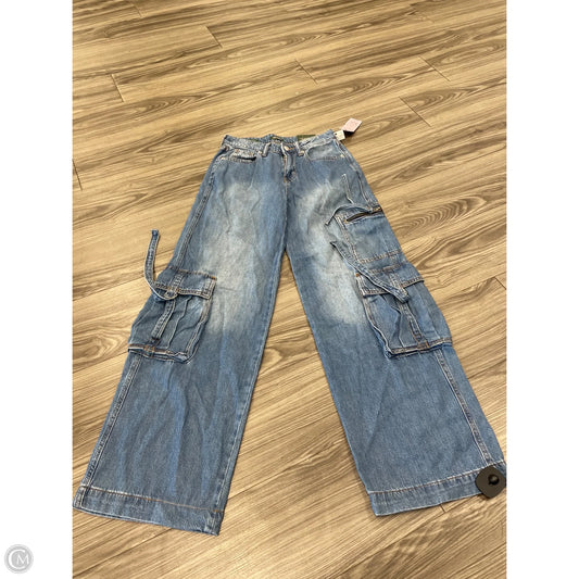 Jeans Wide Leg By Wild Fable In Blue, Size: 0