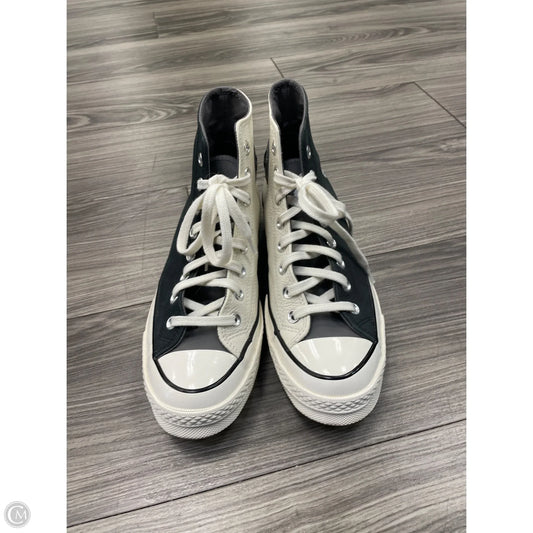 Shoes Sneakers By Converse In Black & Grey, Size: 9.5