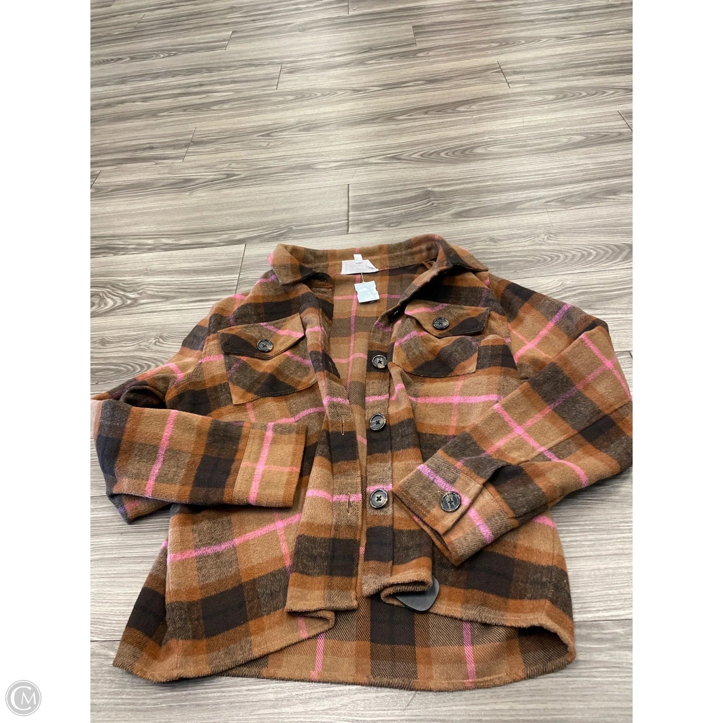 Jacket Other By Bb Dakota In Plaid Pattern, Size: Xl