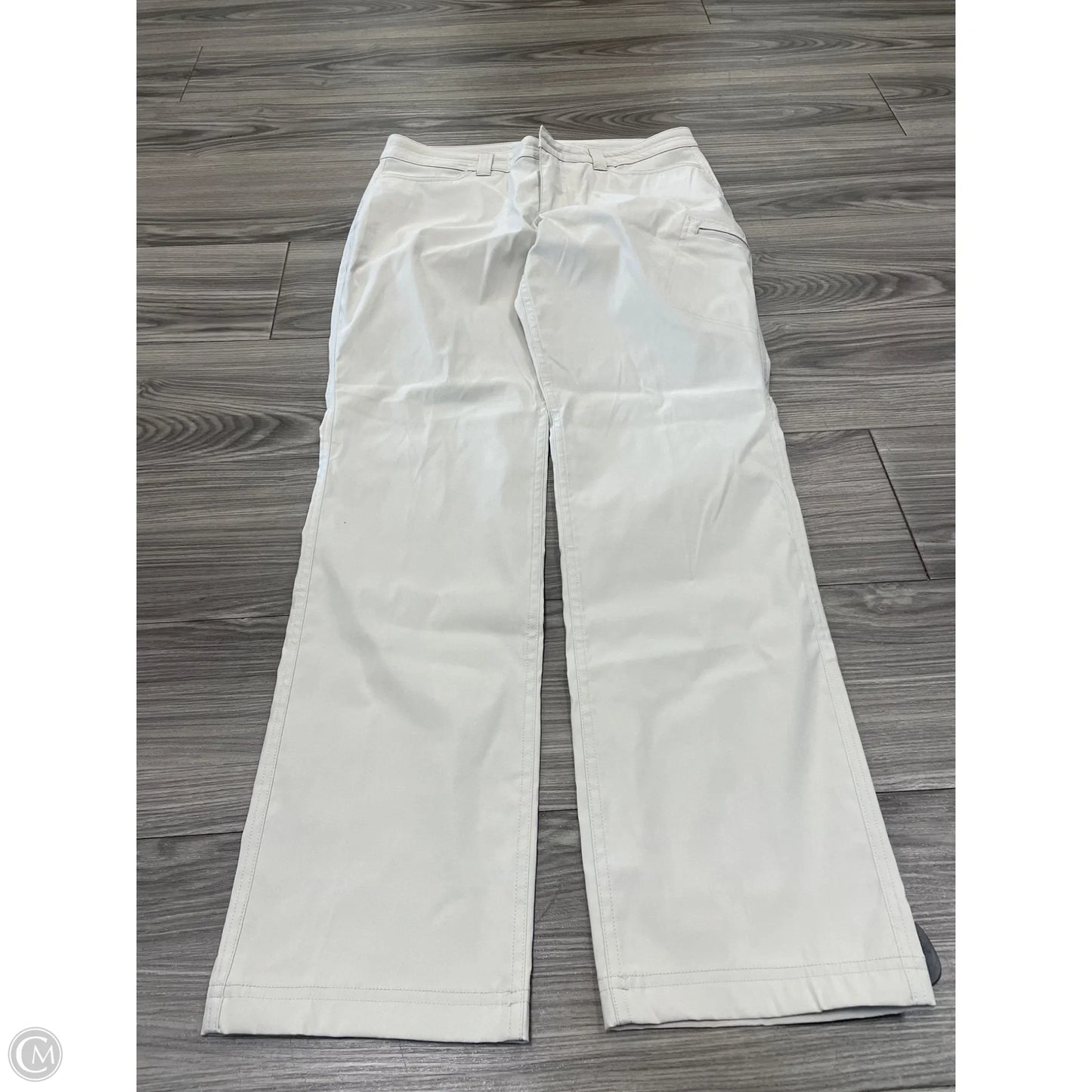 Athletic Pants By Eddie Bauer In Tan, Size: 10