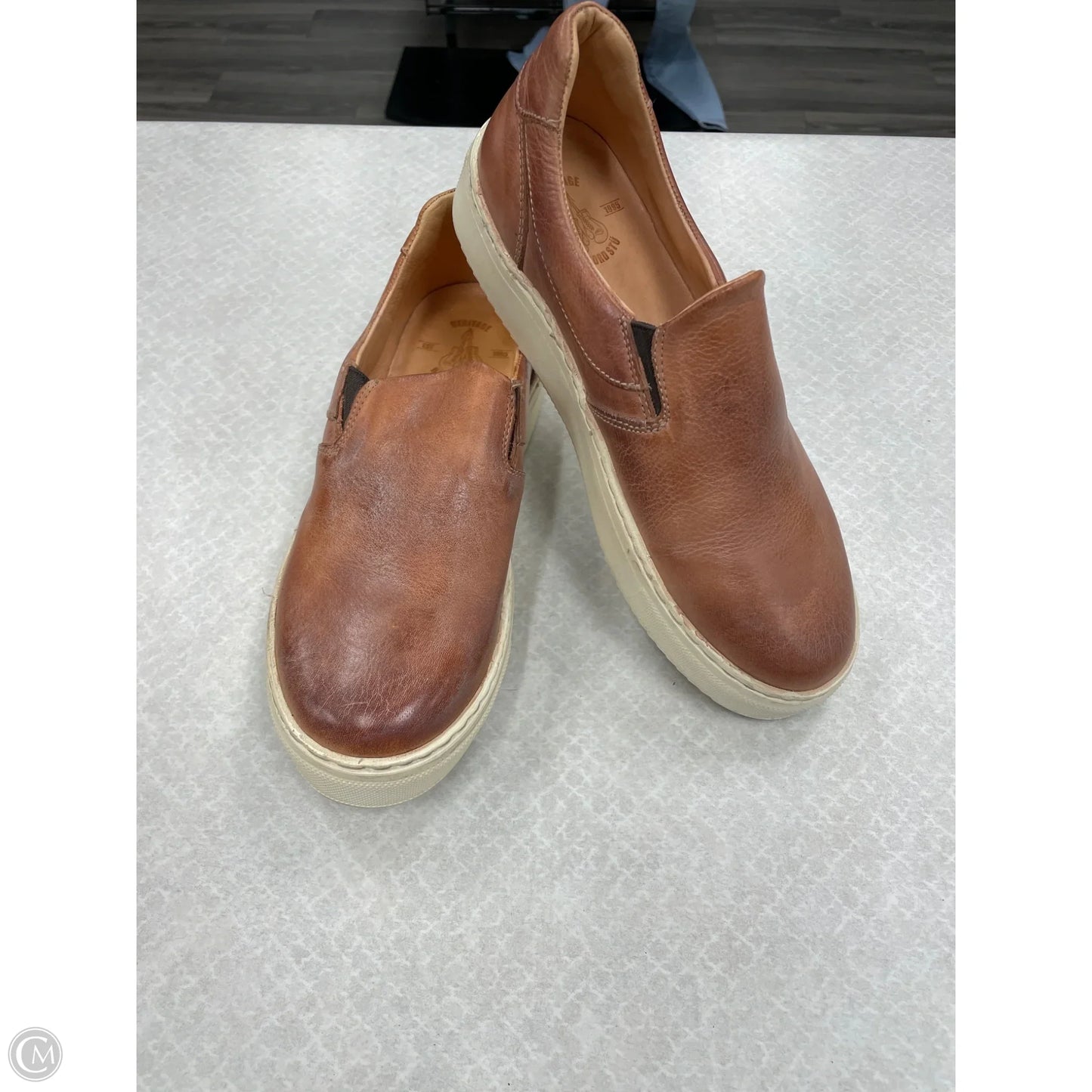 Shoes Flats By Bed Stu In Brown, Size: 7.5