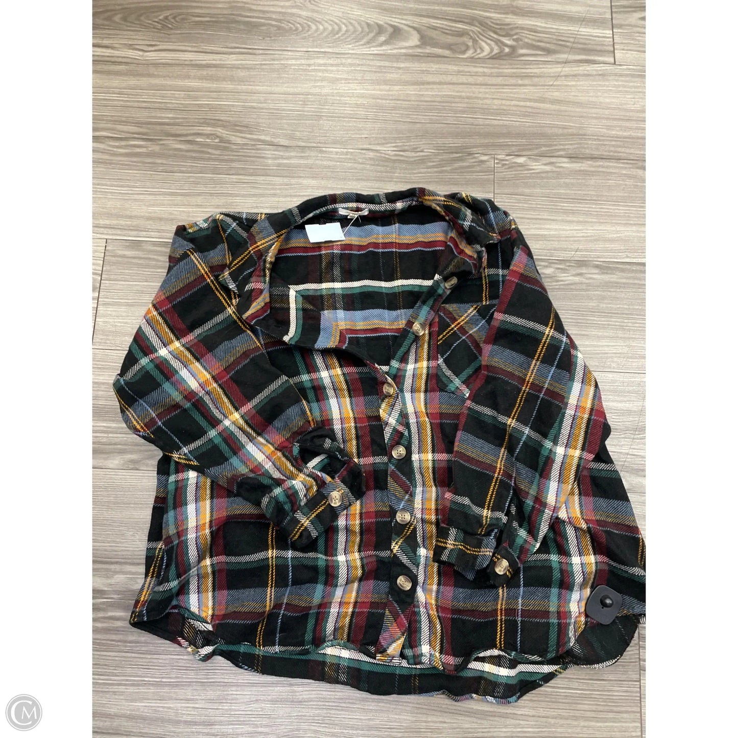 Jacket Other By Maurices In Plaid Pattern, Size: 3x