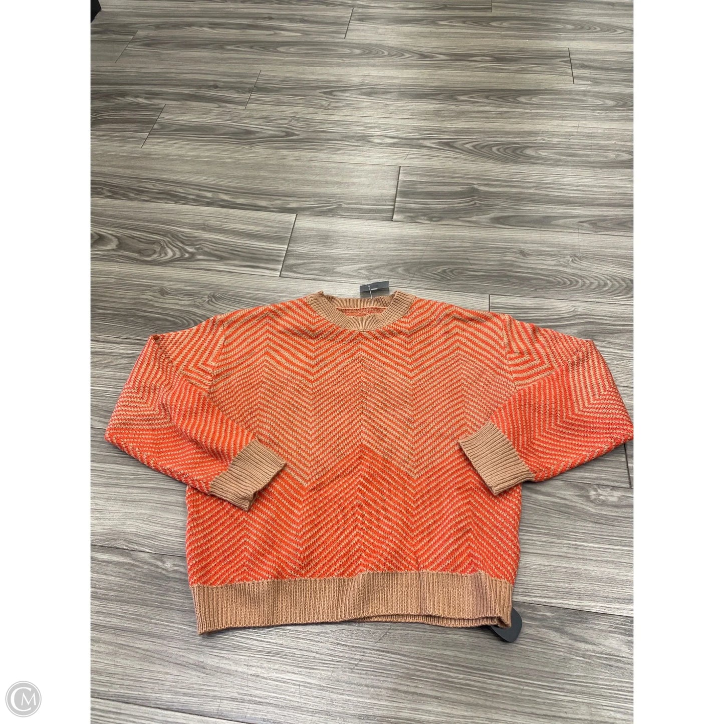 Sweater By Shein In Striped Pattern, Size: M