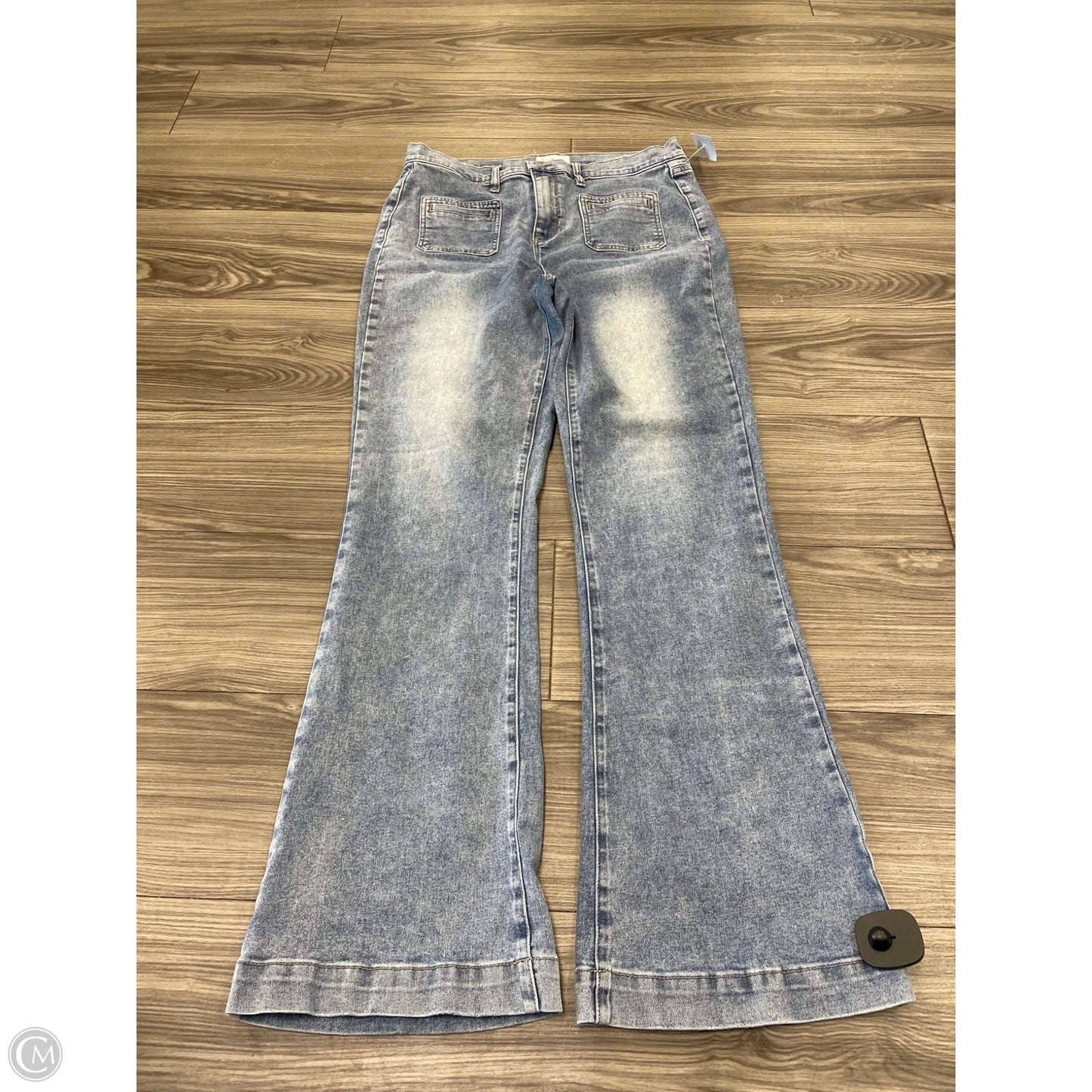 Jeans Flared By Nicole Miller In Blue, Size: 10