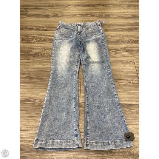 Jeans Flared By Nicole Miller In Blue, Size: 10