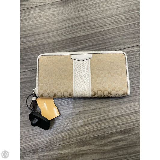 Wallet Designer By Coach, Size: Medium