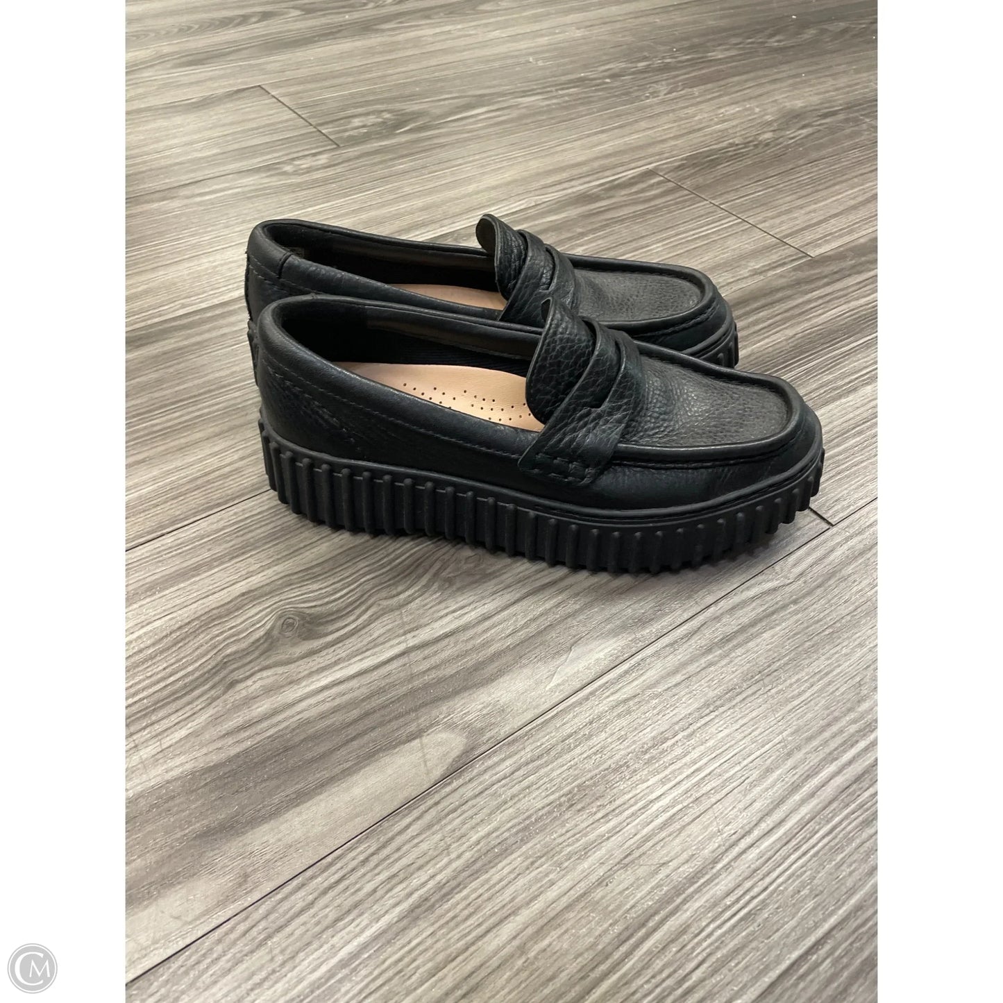 Shoes Heels Platform By Clarks In Black, Size: 8