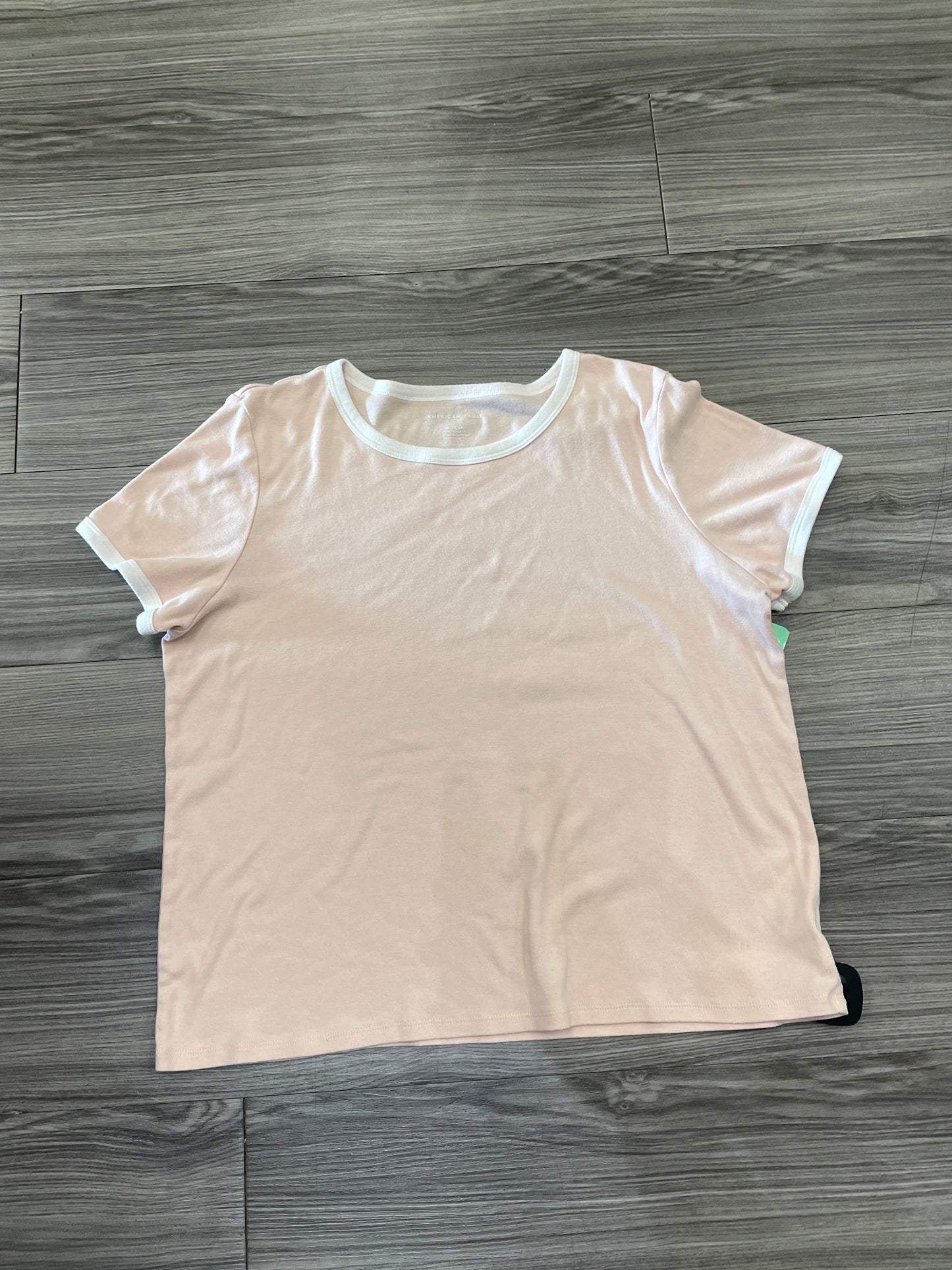 Pink Top Short Sleeve American Eagle, Size Xl