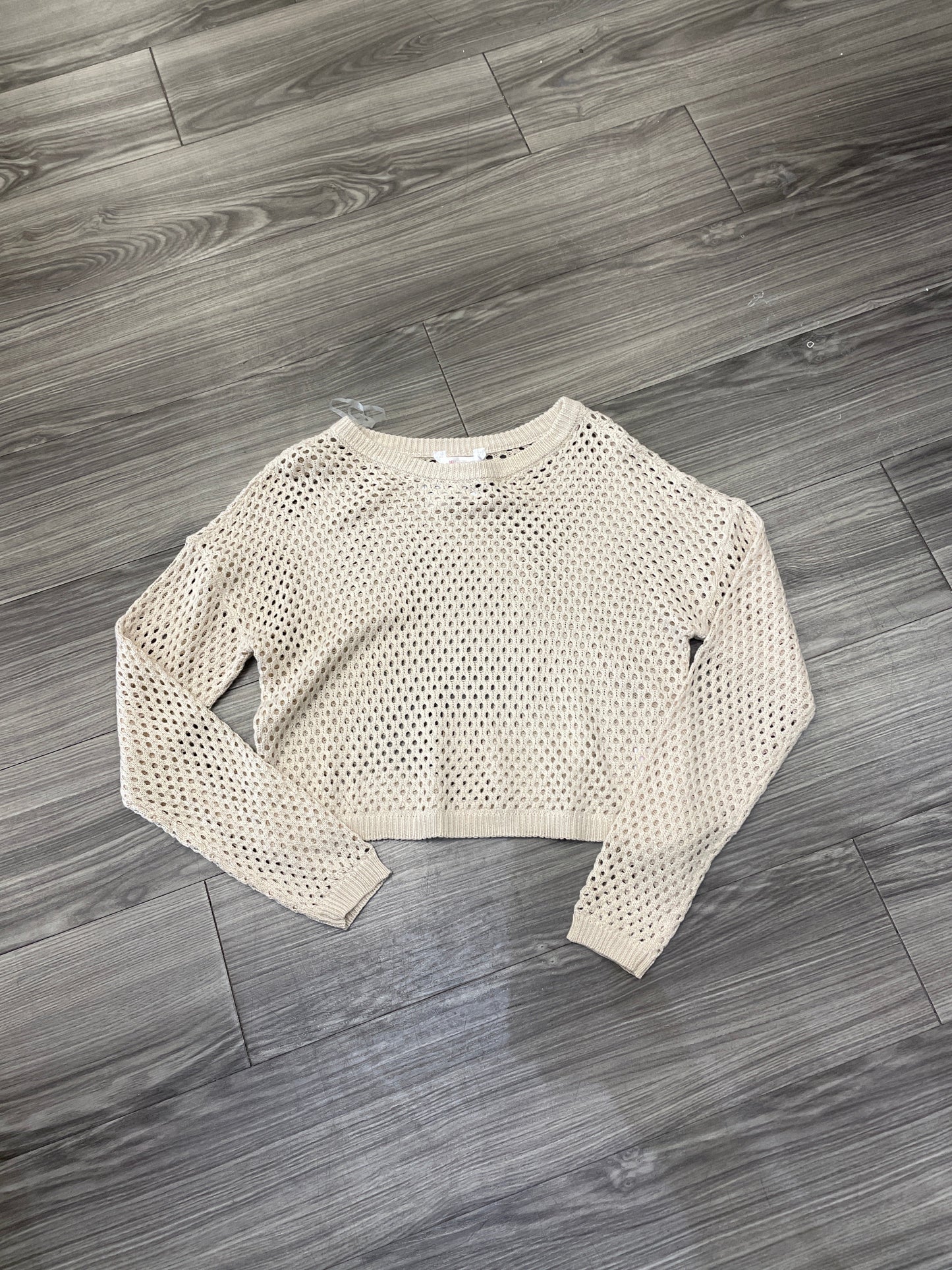 Sweater By No Boundaries In Beige, Size: M