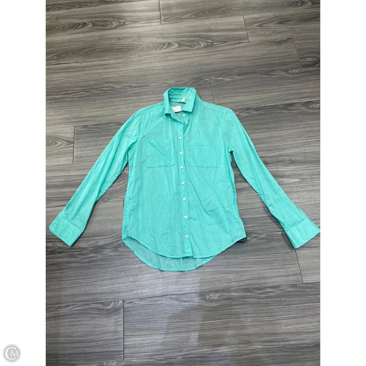 Top Long Sleeve By Aeropostale In Green, Size: S