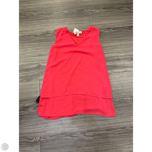 Tank Top By Michael By Michael Kors In Pink, Size: M