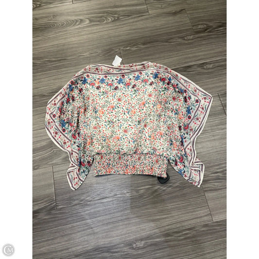 Blouse 3/4 Sleeve By Max Studio In Floral Print, Size: M