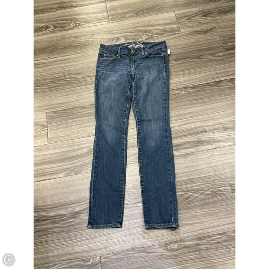 Jeans Skinny By American Eagle In Blue, Size: 4