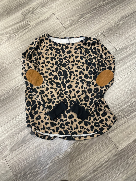 Sweater By Pink Clover In Animal Print, Size: Xxl