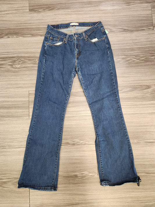 Jeans Boot Cut By Levis In Blue, Size: 12