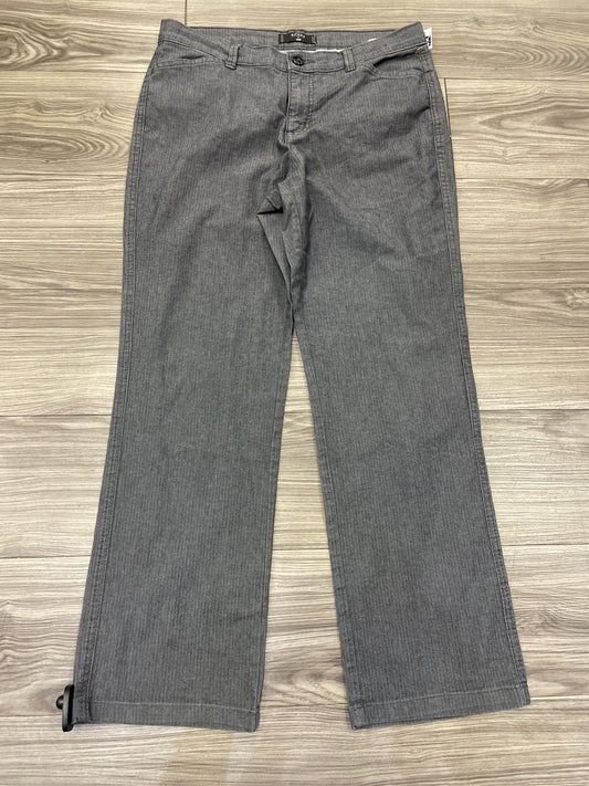 Jeans Flared By Lee In Grey, Size: 10p