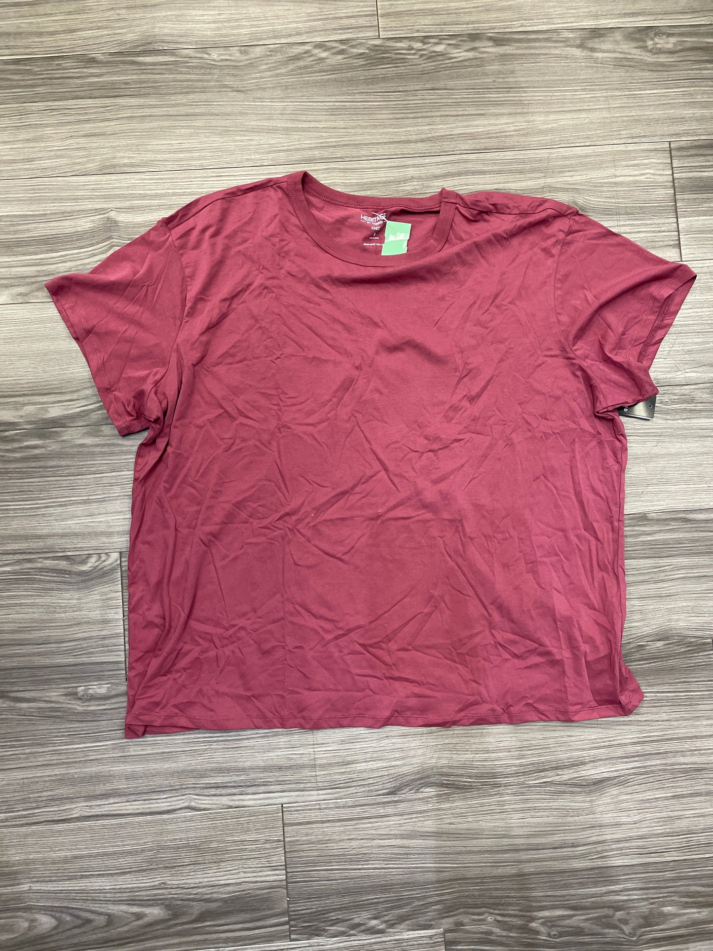 Top Short Sleeve By Torrid In Red, Size: 3x