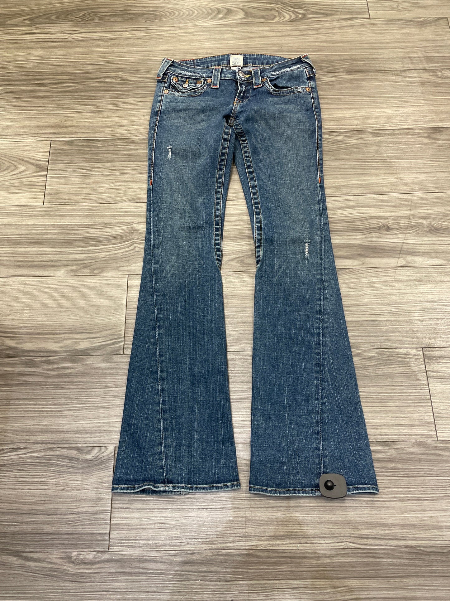 Jeans Flared By True Religion In Blue, Size: 4