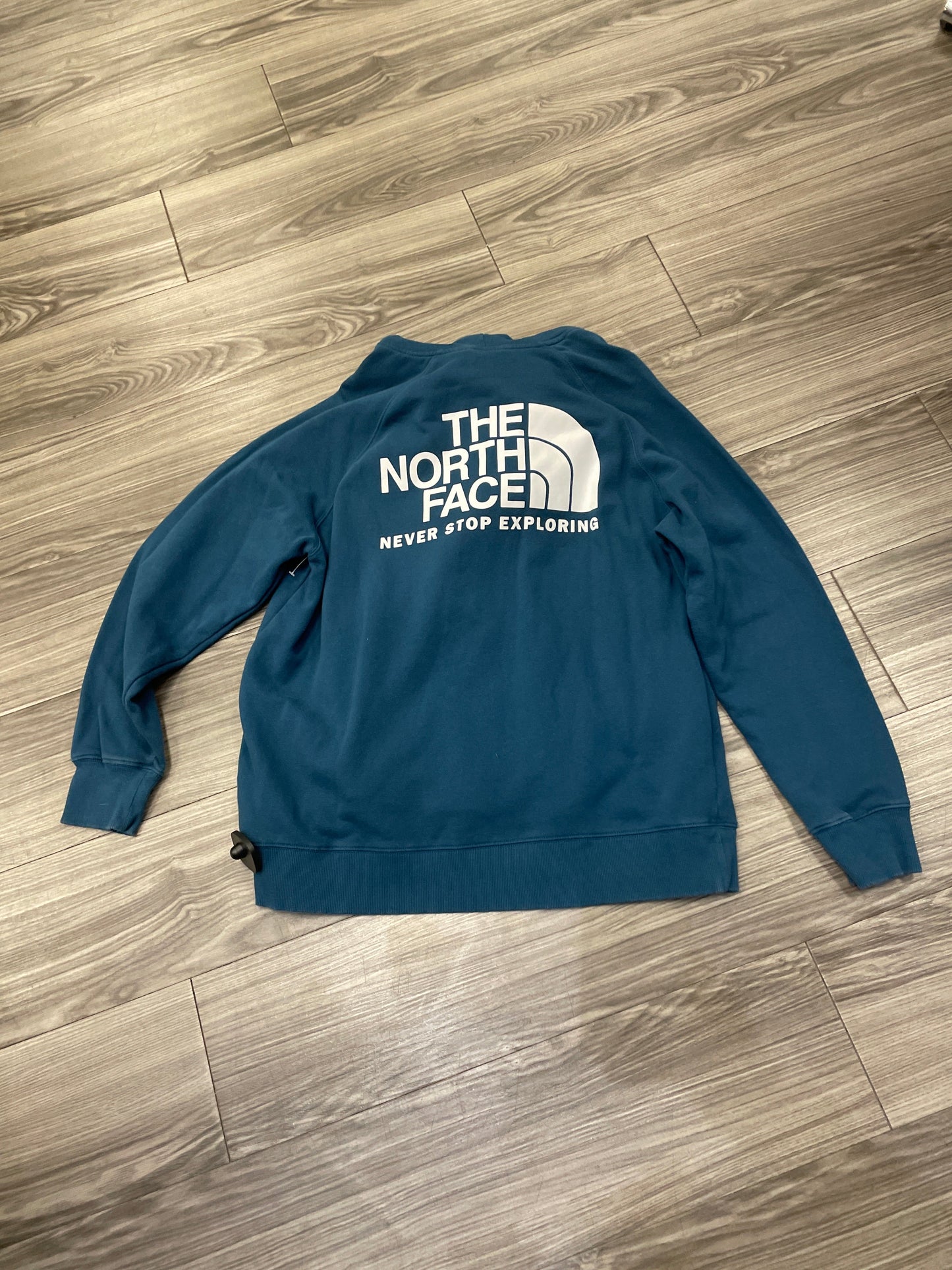 Sweatshirt Hoodie By The North Face In Blue, Size: Xl