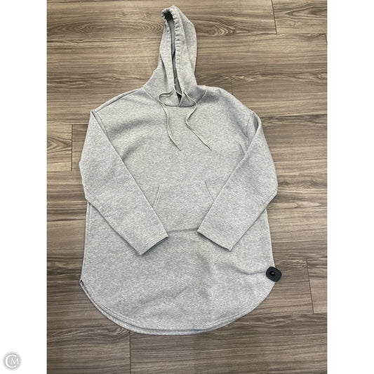 Sweatshirt Hoodie By Clothes Mentor In Grey, Size: 2x