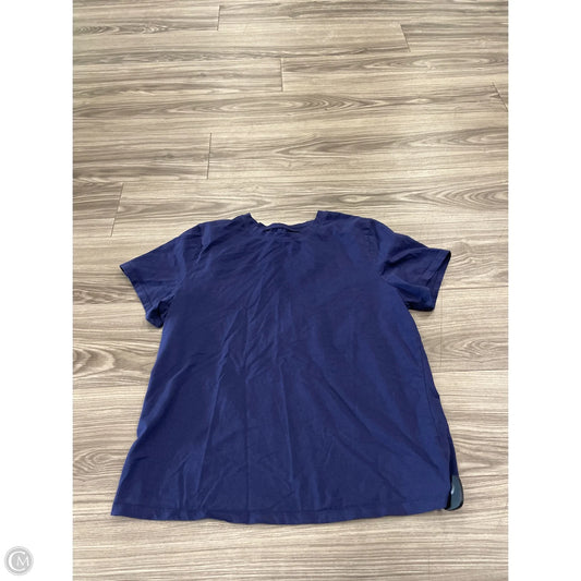 Top Short Sleeve Basic By A New Day In Navy, Size: Xl