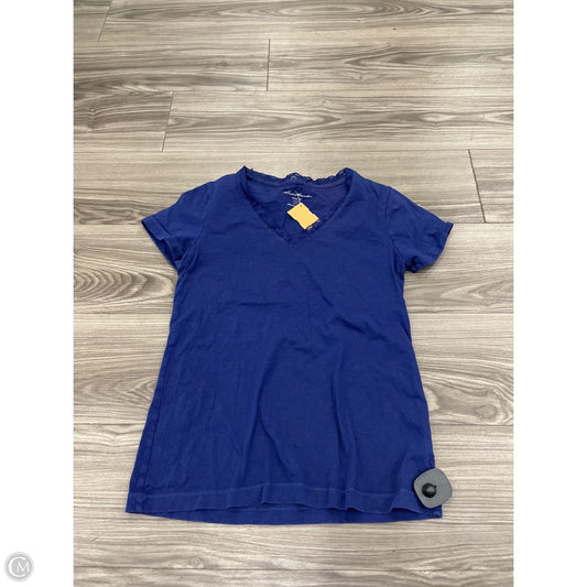 Top Short Sleeve By Eddie Bauer In Purple, Size: S