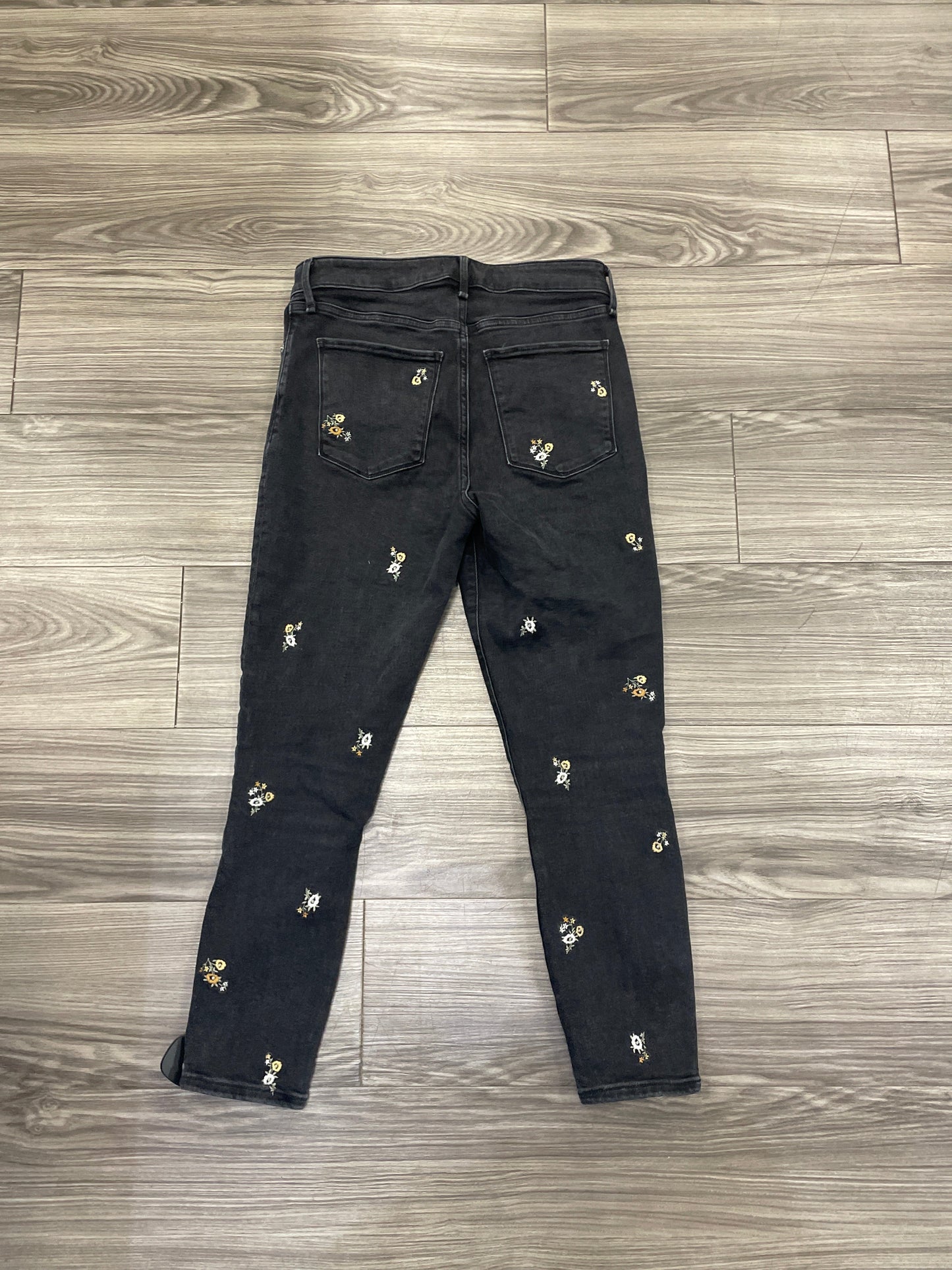 Jeans Skinny By Abercrombie And Fitch In Black, Size: 6