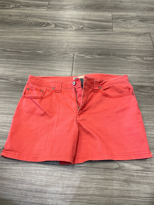 Shorts By Faded Glory In Red, Size: 12