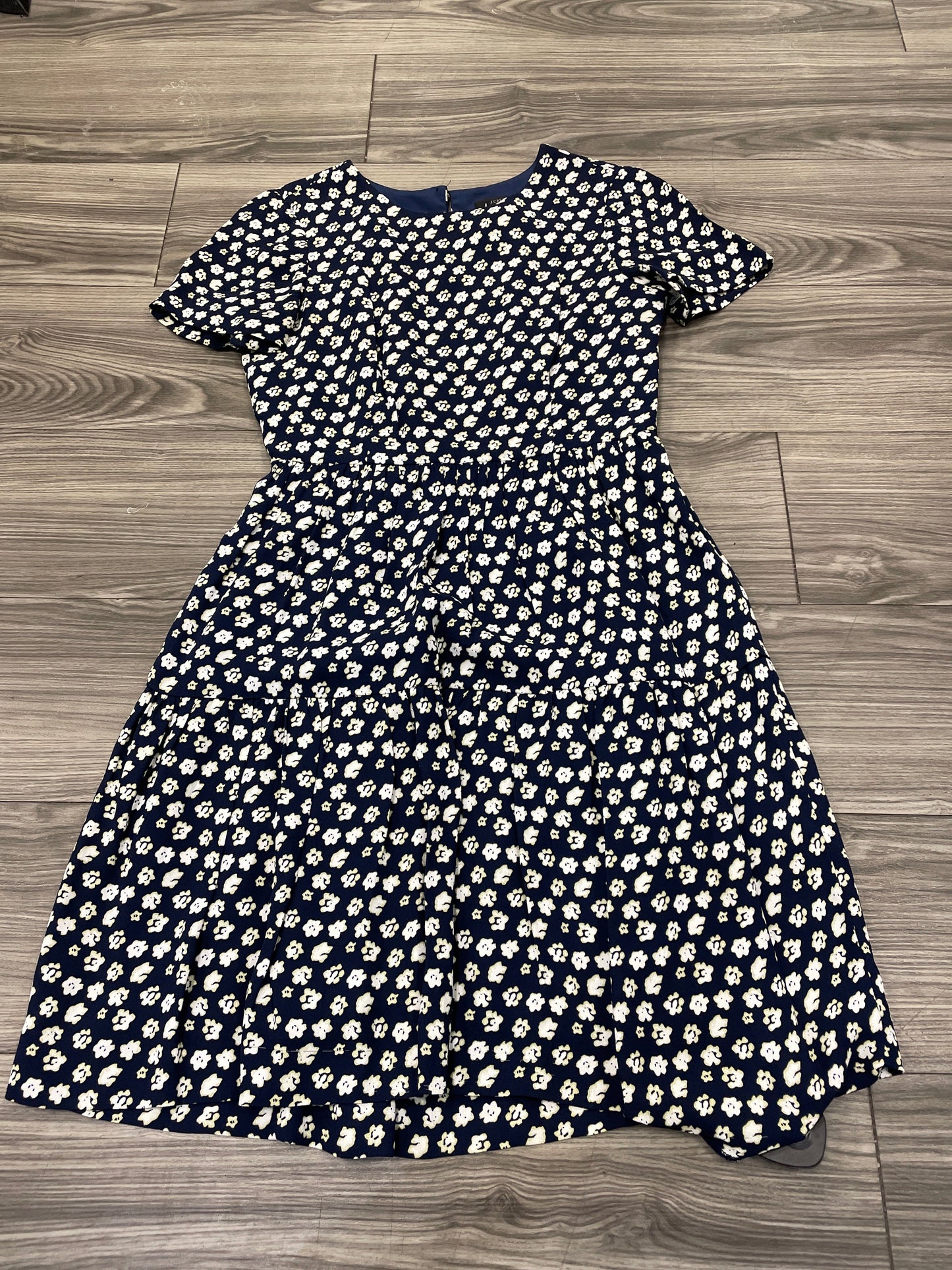 Dress Casual Midi By J. Crew In Floral Print, Size: 4
