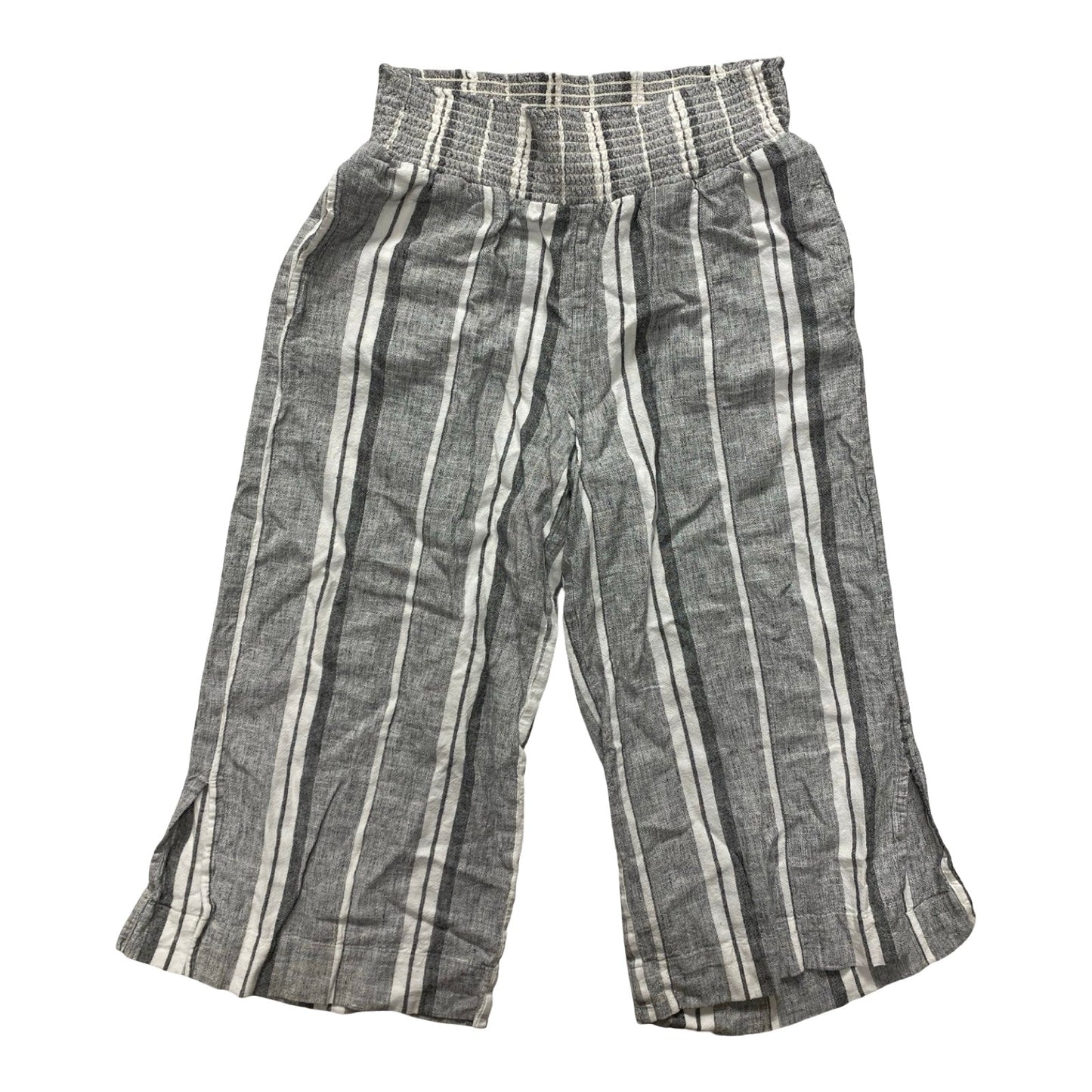 Pants Cropped By Cloth & Stone In Grey, Size:M