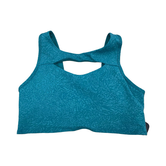 Athletic Bra By Lululemon In Teal, Size:10