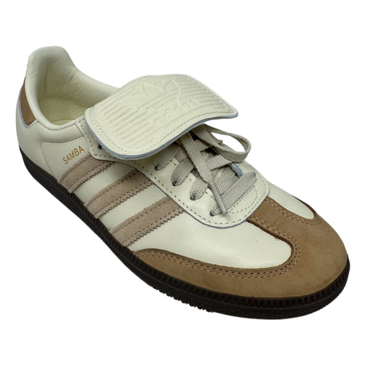 Samba Shoes Sneakers By Adidas In Cream & Tan, Size: 8