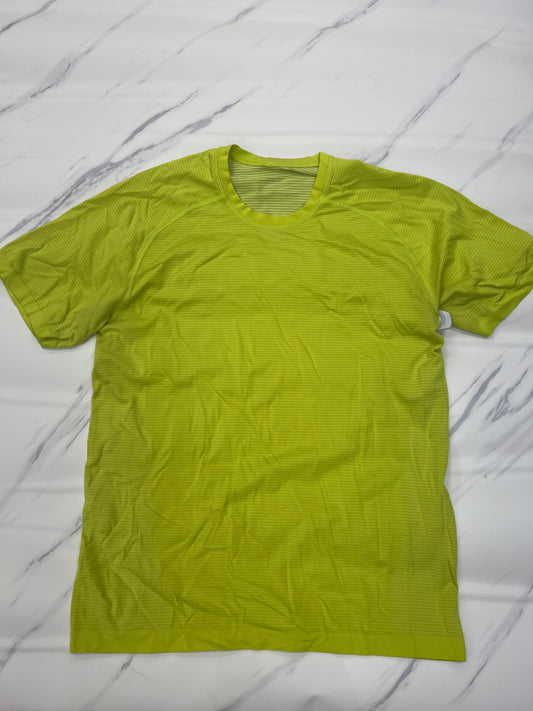 Athletic Top Short Sleeve By Lululemon  Size: L