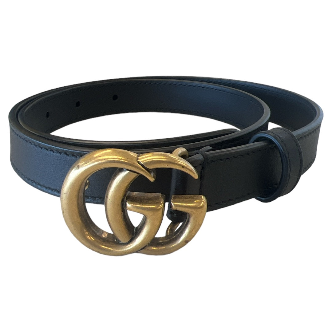 Belt Luxury Designer By Gucci Size: XS