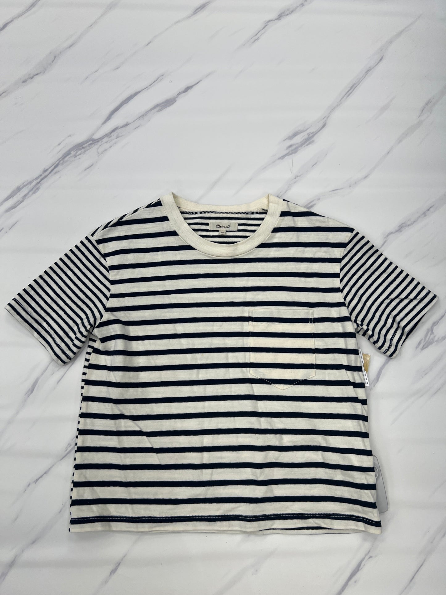 Top Short Sleeve Designer Madewell, Size Xs