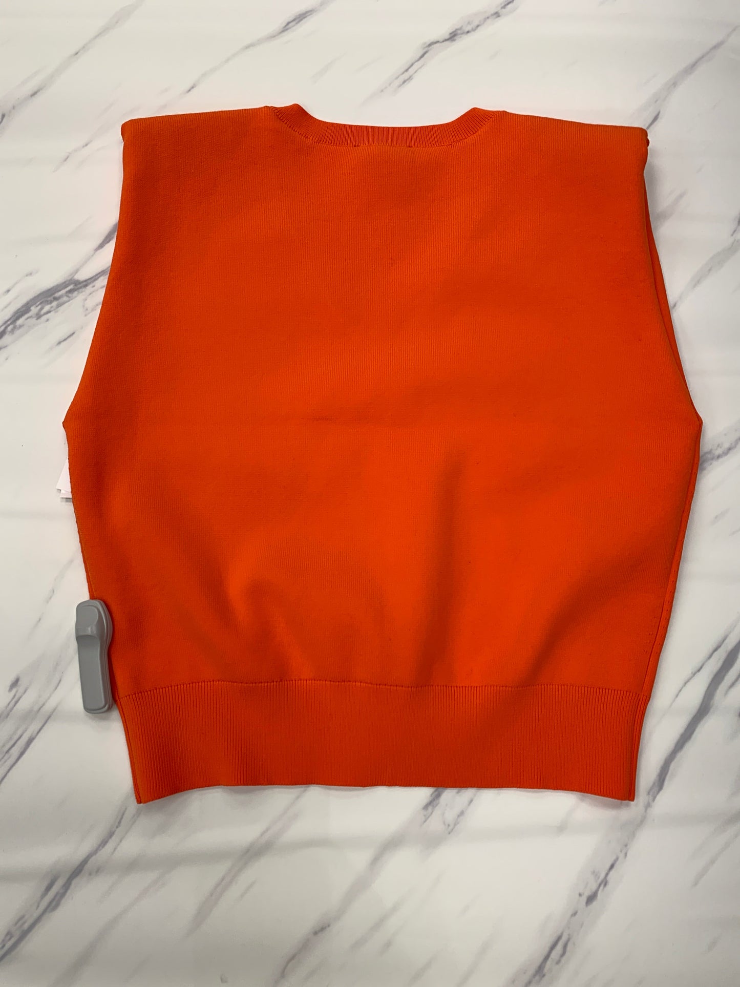 Orange Sweater Short Sleeve Express, Size M