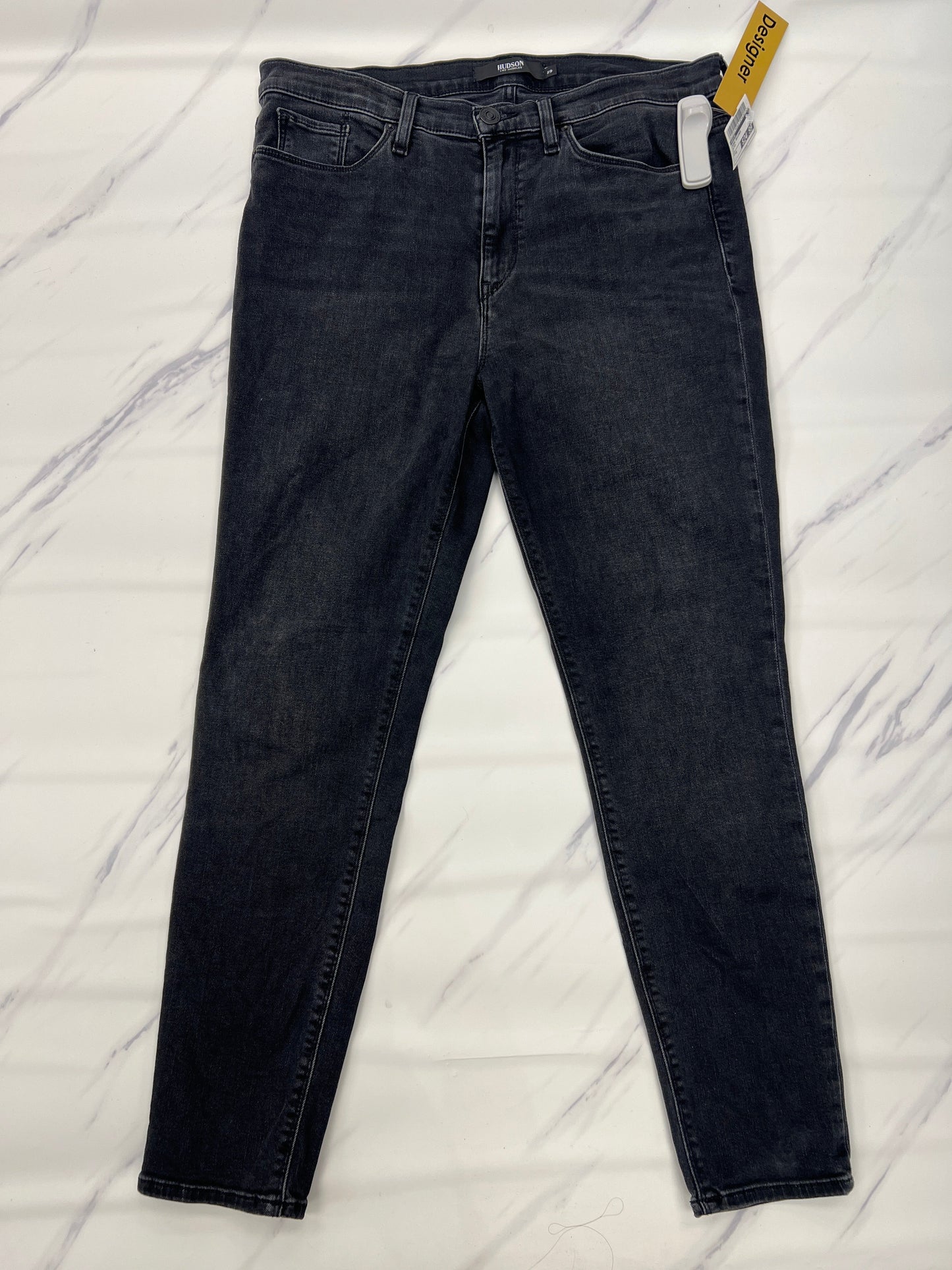 Black Jeans Designer Hudson, Size 8