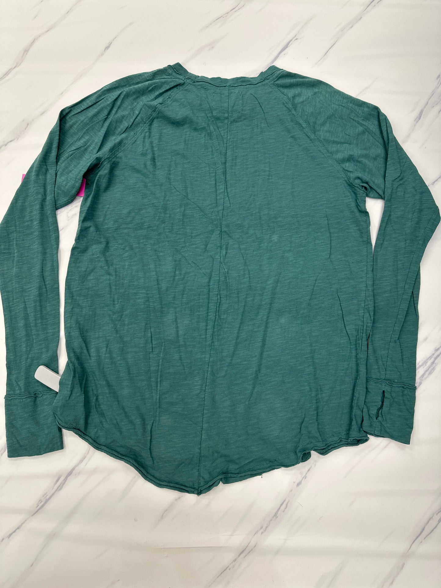 Green Top Long Sleeve We The Free, Size M