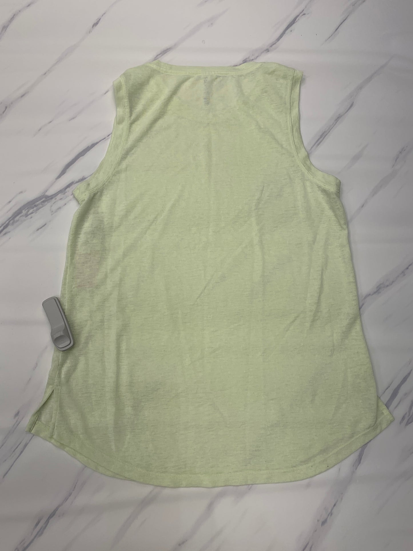 Athletic Tank Top By Athleta In Yellow, Size: M