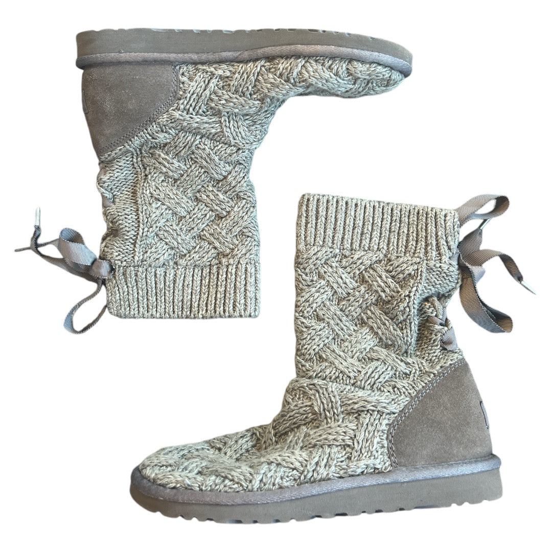 Boots Snow By Ugg In Grey, Size: 5