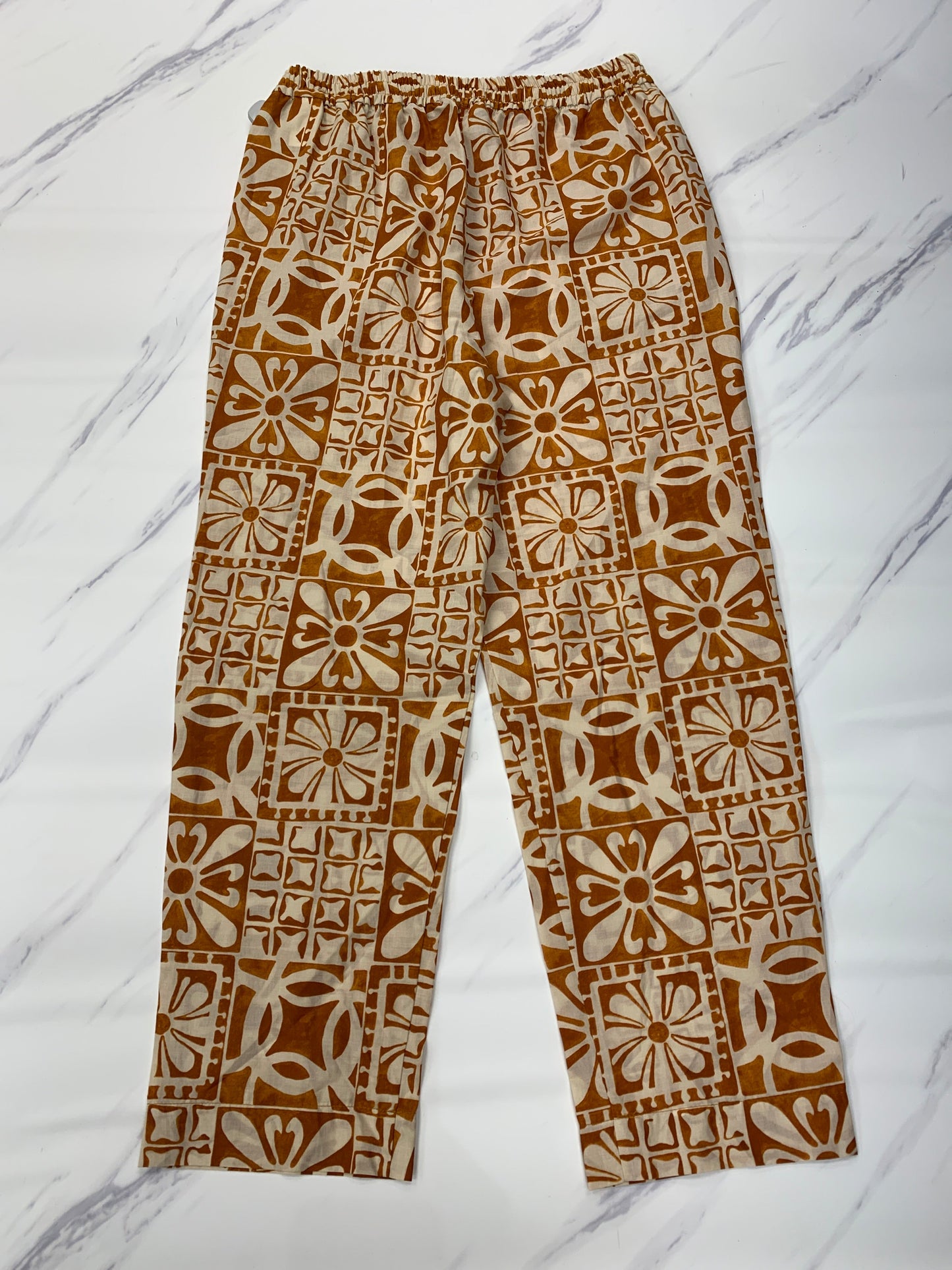 Pants Joggers By Zara In Orange, Size: M