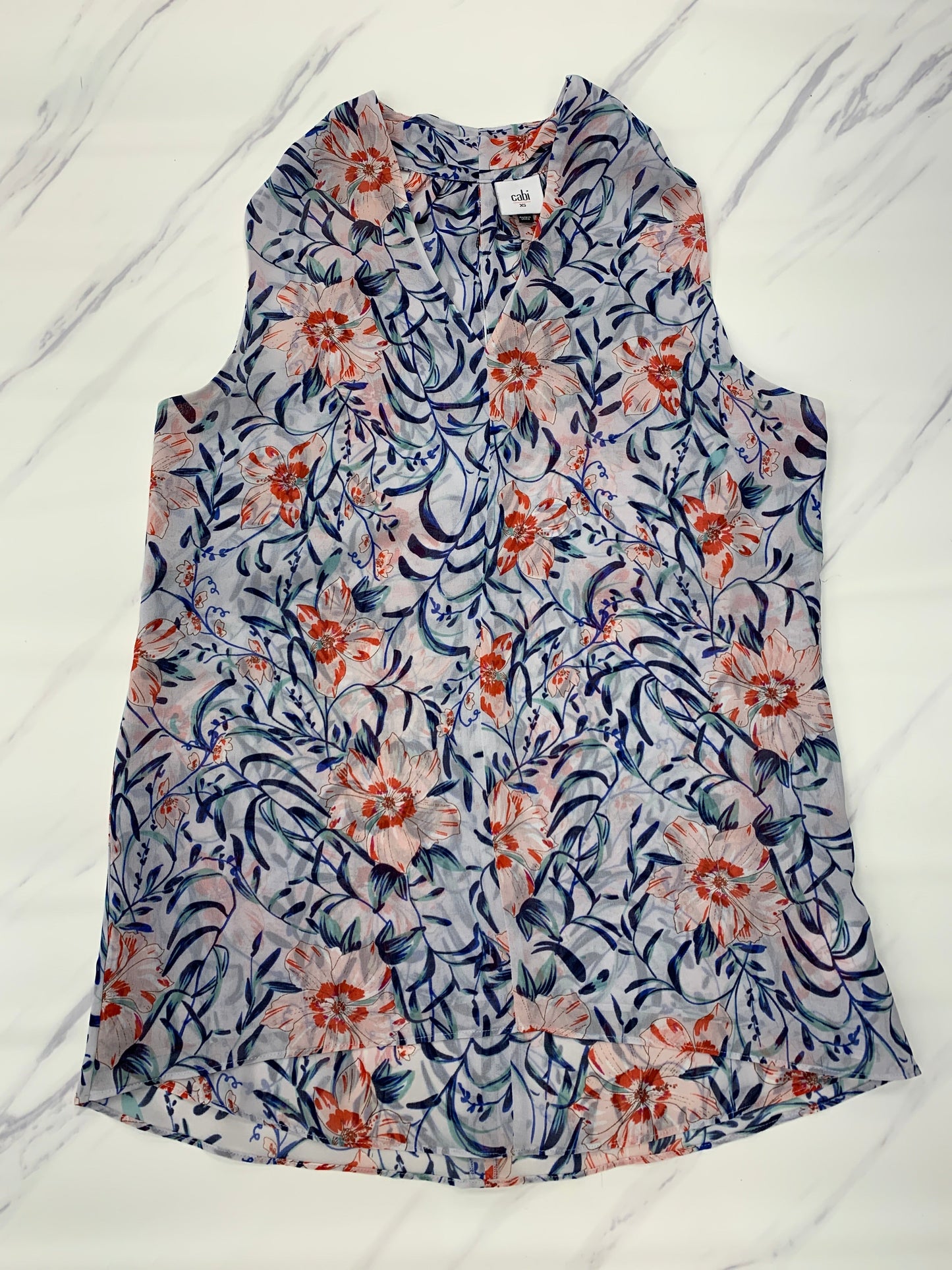 Top Sleeveless By Cabi, Size: Xs