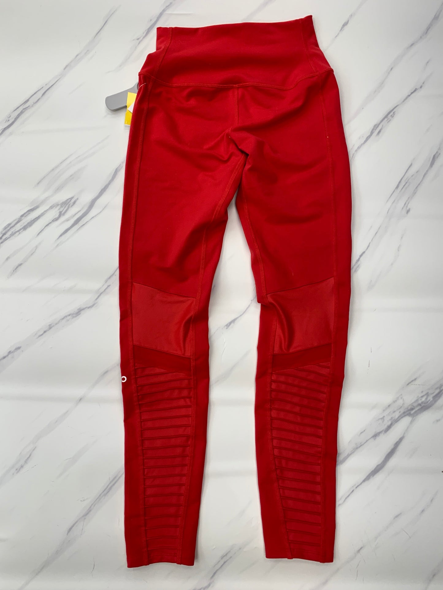 Athletic Leggings By Alo In Red, Size: S