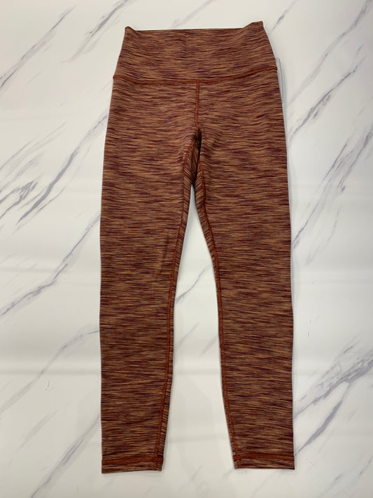 Athletic Leggings By Athleta In Maroon, Size: S