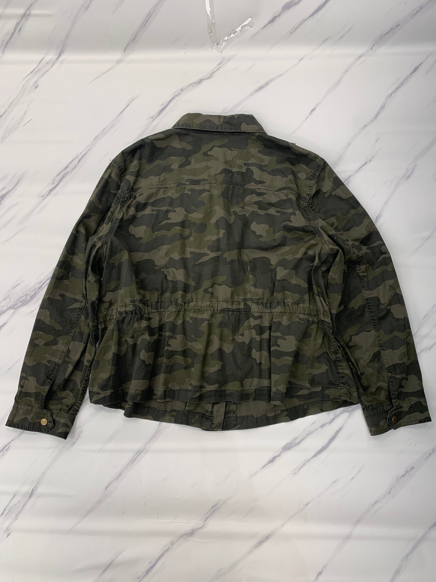 Jacket Other By Evri In Camouflage Print, Size: 2x