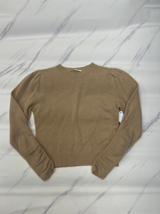 Sweater By Frame In Tan, Size: Sp