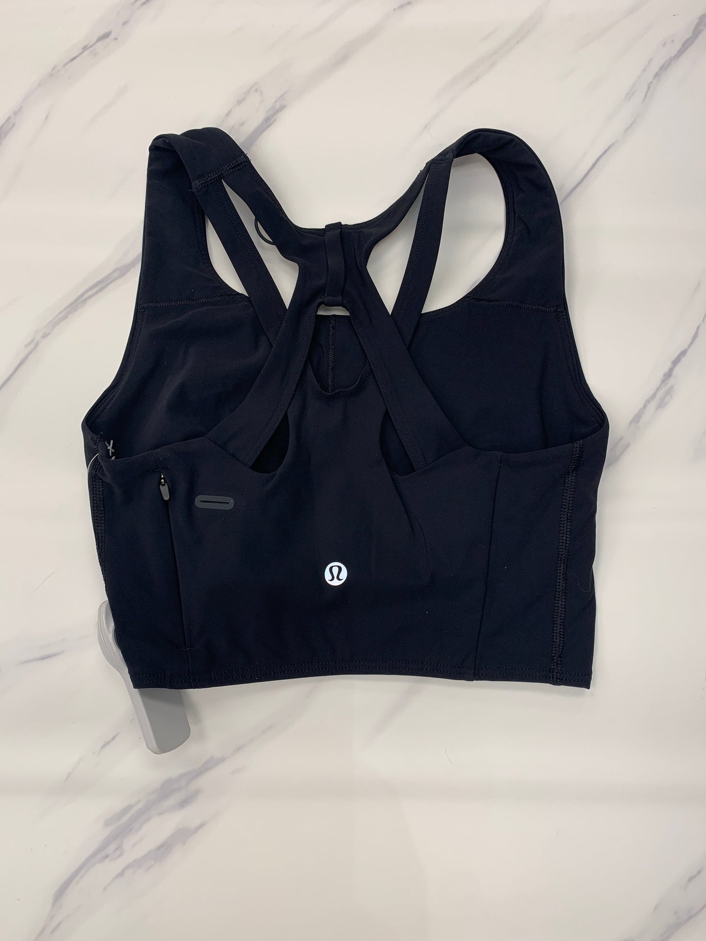 Athletic Bra By Lululemon In Black, Size: 4